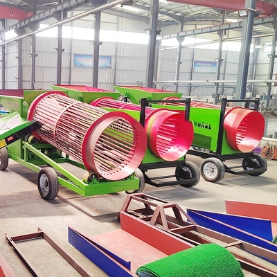 Equipo de minería de oro pantalla de tambor para tamizado de astillas de madera a 380V/415V/440V de voltaje