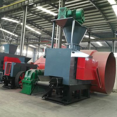 Humectación del material inferior al 18% Presión hidráulica de carbón máquina compactadora de polvo de aluminio