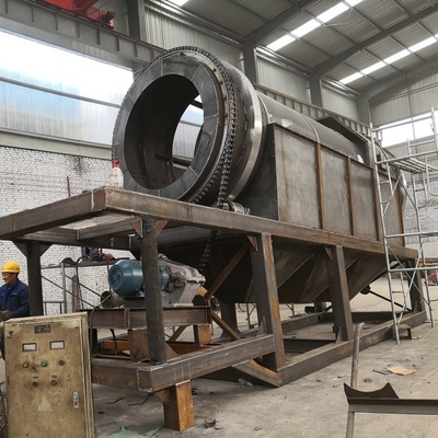 Máquina móvil de filtrado de astillas de madera con tamaño de alimentación inferior a 300 mm