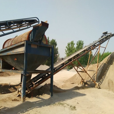 Equipo profesional de limpieza de arena para la producción de compost y tamizado de arena