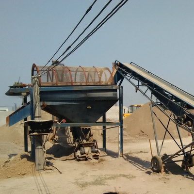 Equipo profesional de limpieza de arena para la producción de compost y tamizado de arena