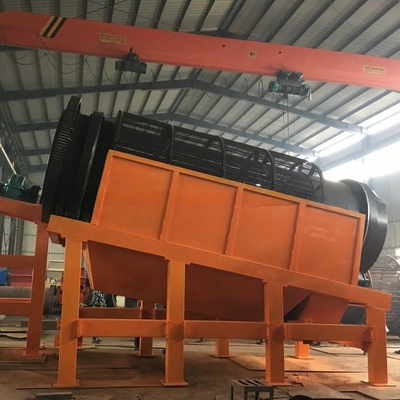 Filtro de pantalla de tambor de arena de piedra profesional con fácil instalación