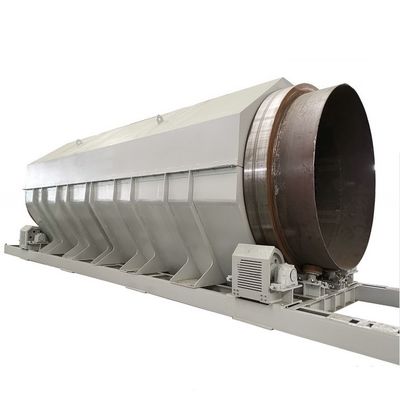 Energía Minería Mobile Rotary Wood Chip Screen con y Menos de 300 mm de tamaño de alimentación