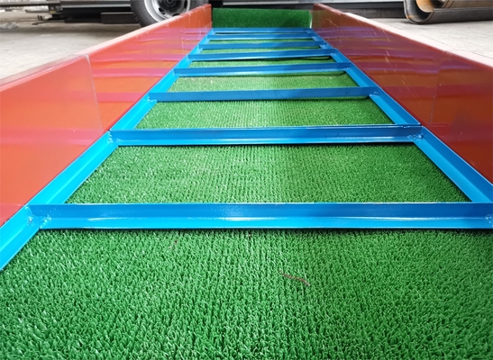 Precisión de la separación de oro de la minería caja de alfombra con oro de recolección de hierba de alfombra conectado
