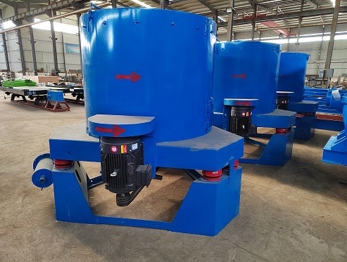 1000 KG Centrifugadora de arena de colocación de oro Concentradora de alta recuperación de oro