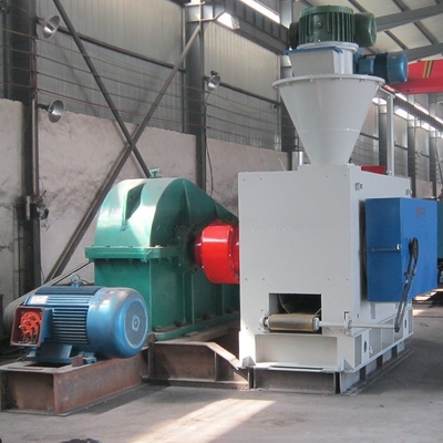 Máquina de fabricación de briquetas de polvo seco de 800 kg de peso con rodillos de aleación de 9Cr2Mo/alto cromo