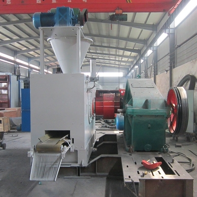 Máquina de fabricación de briquetas de polvo seco de 800 kg de peso con rodillos de aleación de 9Cr2Mo/alto cromo