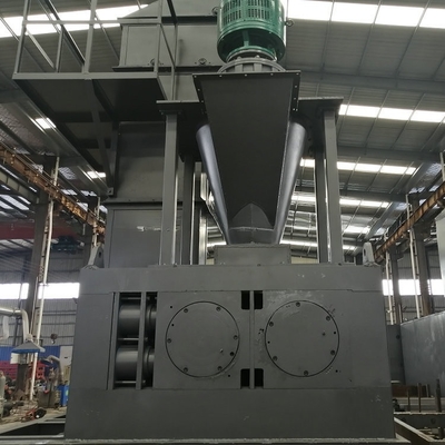 Máquina de fabricación de briquetas de polvo seco de 800 kg de peso con rodillos de aleación de 9Cr2Mo/alto cromo