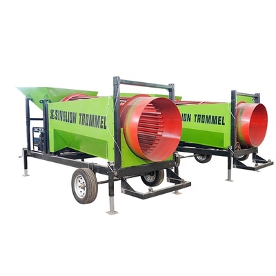 Producción de trituradores de madera rotativos Fuente de la pantalla de tambor de leña para la separación de materiales