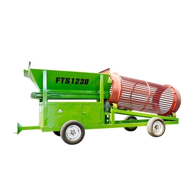 Producción de trituradores de madera rotativos Fuente de la pantalla de tambor de leña para la separación de materiales