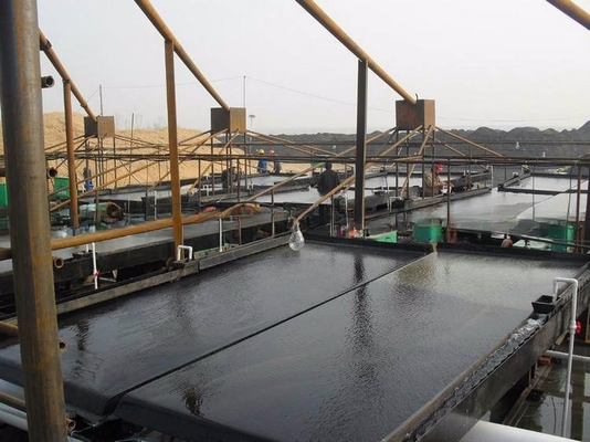 150 KG Capacidad de equipo de minería de oro Mesa de agitación con instalación profesional