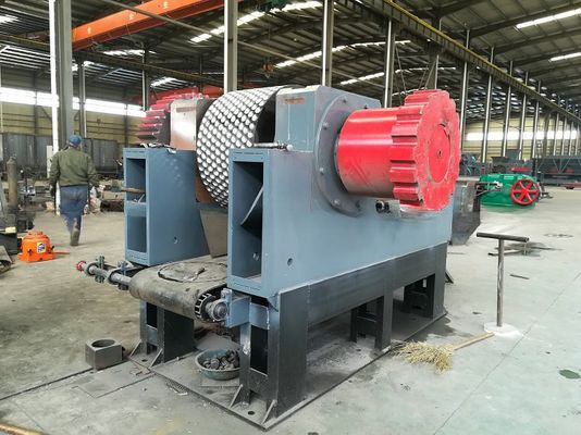 Tiendas de materiales de construcción Carbón en polvo Briquette Prensa de la máquina de fabricación de combustible con largo