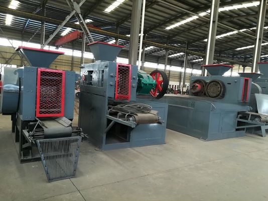 Tiendas de materiales de construcción Carbón en polvo Briquette Prensa de la máquina de fabricación de combustible con largo
