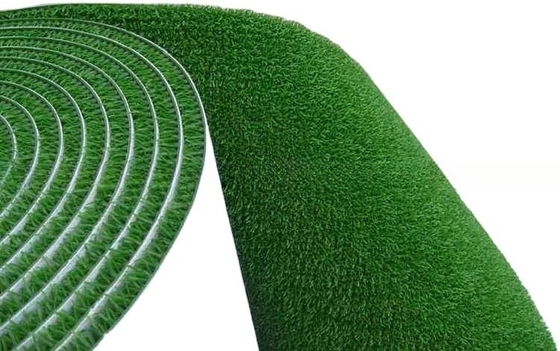 Alta tensión reciclaje minería de oro alfombra verde hierba de plástico con fabricación personalizada