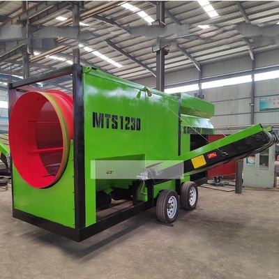Actualice su compostaje con una máquina de tamizado de compostaje rotativo automático de 3-30KW
