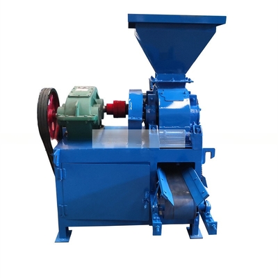 Máquina de fabricación de briquetas de polvo de hierro de 1-30 t/h Fe2O3 Fe3O4 con un peso de 800 kg y doble rollo