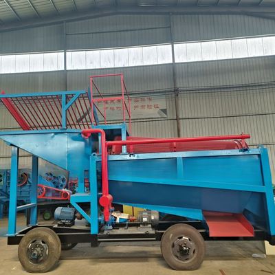 Equipo de pantalla de tambor de minería de energía de 30-50 t/h para el lavado y la separación del oro Fuente