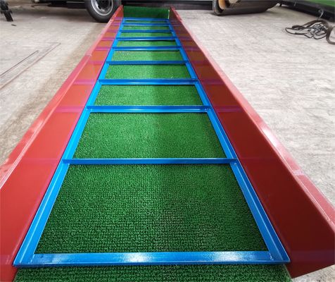 Mini Sluicebox Carpet Alta tasa de recolección e instalación precisa para el empapado de oro