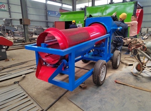 Energía Minería Lavadora de oro para pantalla de tambor en pequeñas dimensiones en tiendas de materiales de construcción 400 KG