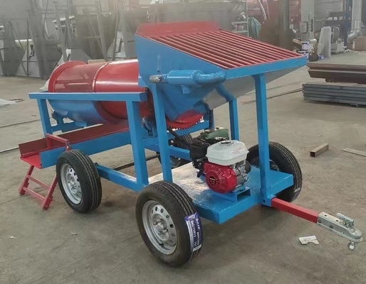 Equipo de extracción de oro portátil Máquina de lavado de oro móvil mini y planta de lavado fácil