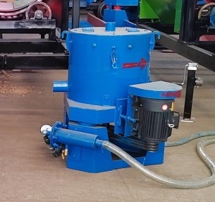 Máquina de refinación de oro centrífuga de separación de minerales de acero con múltiples opciones de proceso
