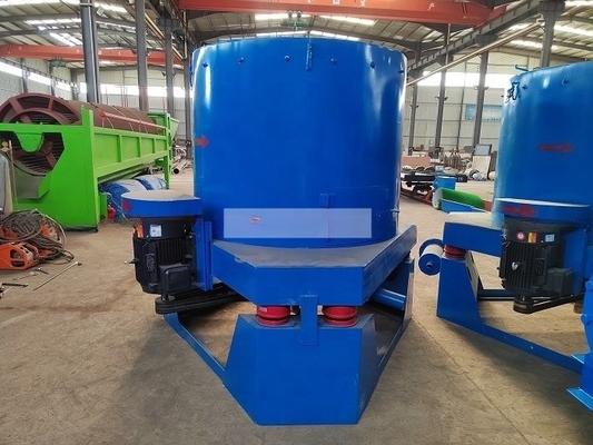 Máquina de refinación de oro centrífuga de separación de minerales de acero con múltiples opciones de proceso