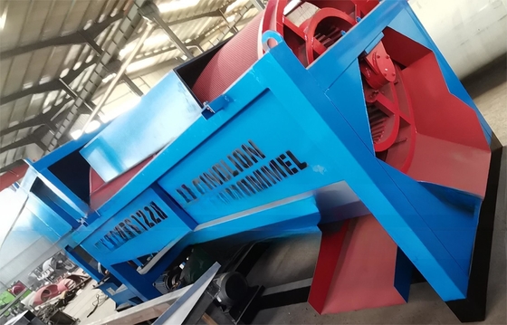 Eficiencia del 90% Planta de lavado de minería de oro de doble pantalla para la producción de múltiples materiales