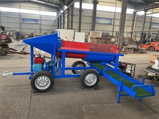 Equipo de extracción de oro portátil ventaja Obvio efecto de selección de oro 3000*1000*1800