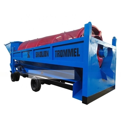Máquina de lavado de diamantes de oro mineral con capacidad de 80-150 t/h