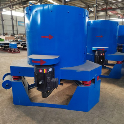 Concentradora de centrifugadora de oro azul