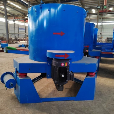 Concentradora de centrifugadora de oro azul