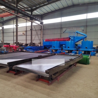 Minería energética de pequeña capacidad planta de lavado de oro aluvial/arena planta de procesamiento de oro de Trommel planta de minería de oro