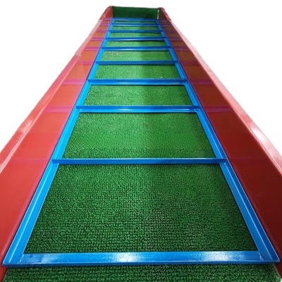 Plantas de fabricación de mineral de oro aluvial caja de alfombra para equipos de procesamiento de minería