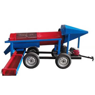 Plan de extracción de oro fácil de operar 5-10t/h Máquina de lavado de oro pequeña Mini Trommel de oro