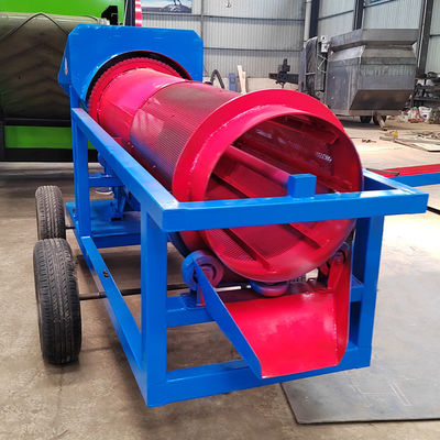 Plan de extracción de oro fácil de operar 5-10t/h Máquina de lavado de oro pequeña Mini Trommel de oro