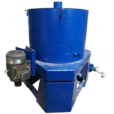 Máquina de centrifugadora de oro pequeña para el refinamiento fácil y conexión de pantalla de trompa en el mercado