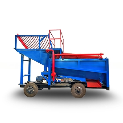 Pintura de tambor rotativo de minería de oro a pequeña escala en Rusia Voltado de producto patentado 380V