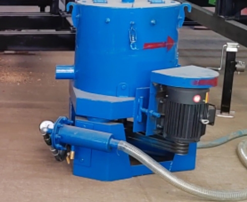 Equipo de concentrador centrífugo para refinación de oro STLB30 con 1180*1140*1250 mm de tamaño