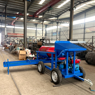 Máquina de lavado de oro en espiral de 5 a 10 t/h para pequeñas plantas de procesamiento de oro