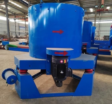 Máquina de concentración centrífuga de refinado de oro fino para la separación de arena aluvial