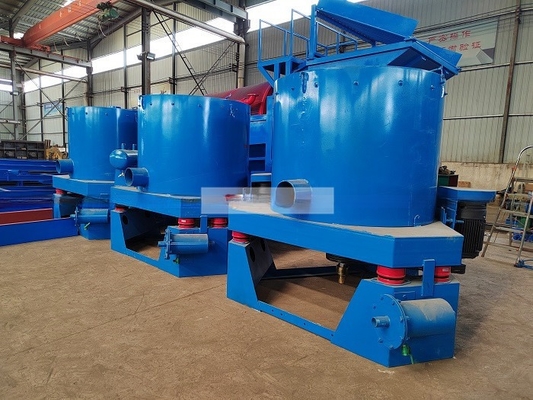 Máquina de concentración centrífuga de refinado de oro fino para la separación de arena aluvial