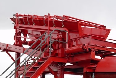 3000*1000*1800mm Limpiador de tambor para la concentración de oro de la minería de aluvión móvil