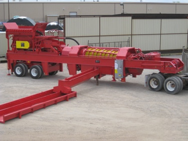 3000*1000*1800mm Limpiador de tambor para la concentración de oro de la minería de aluvión móvil