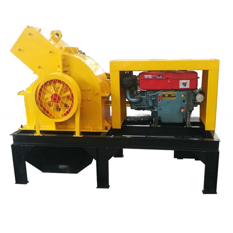 Maquinaria de trituración de martillos de mineral de oro móvil/Mini Stone Rock Hammer Crusher Machine con guía del ingeniero