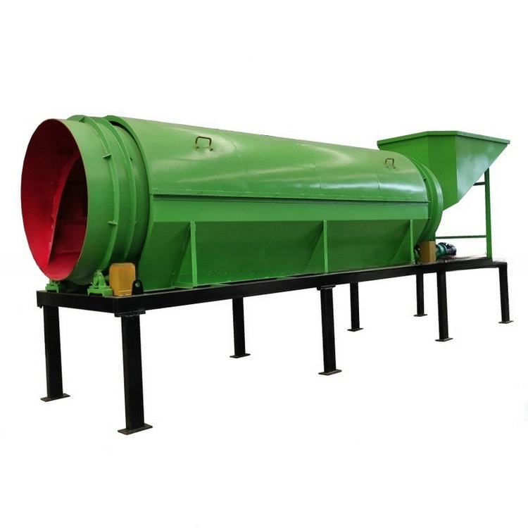 Acero de alambre tejido 2200 KG pantalla de tambor para la planta de detección de leña y madera de leña