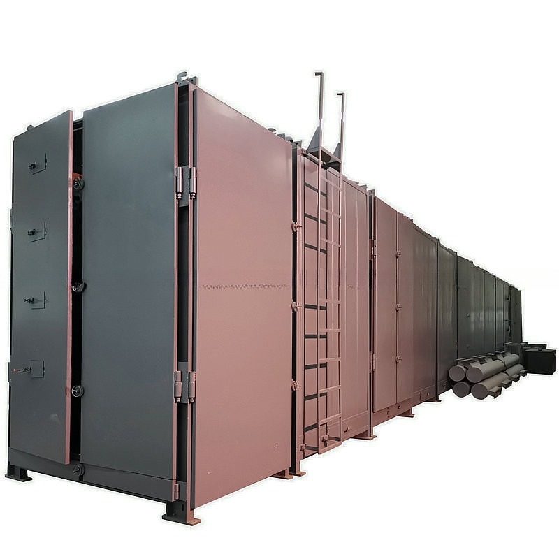 Secador automático de transporte de acero al carbono de varias capas para briquetas de coal seco de coque de carbón