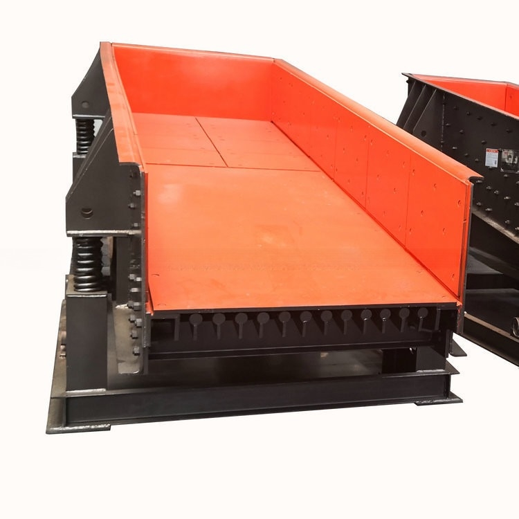 Motor eléctrico alimentador giratorio automático de vibración de grizzly para planta de trituración de arena de piedra