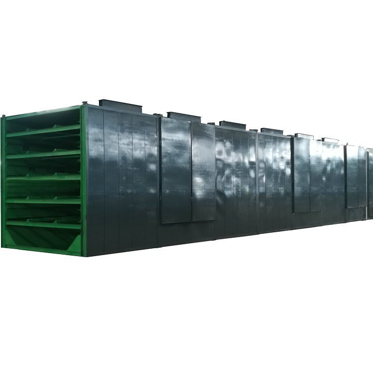 Mejor secador de cinturón de malla de briquetas de carbón con 0,6-2m de ancho y 5.5kw de potencia