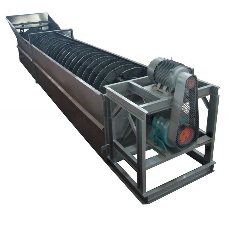 2.7 KG Capacidad Energía Minería Gravel Piedra de arena Doble espiral Tipo de tornillo Lavadora de arena
