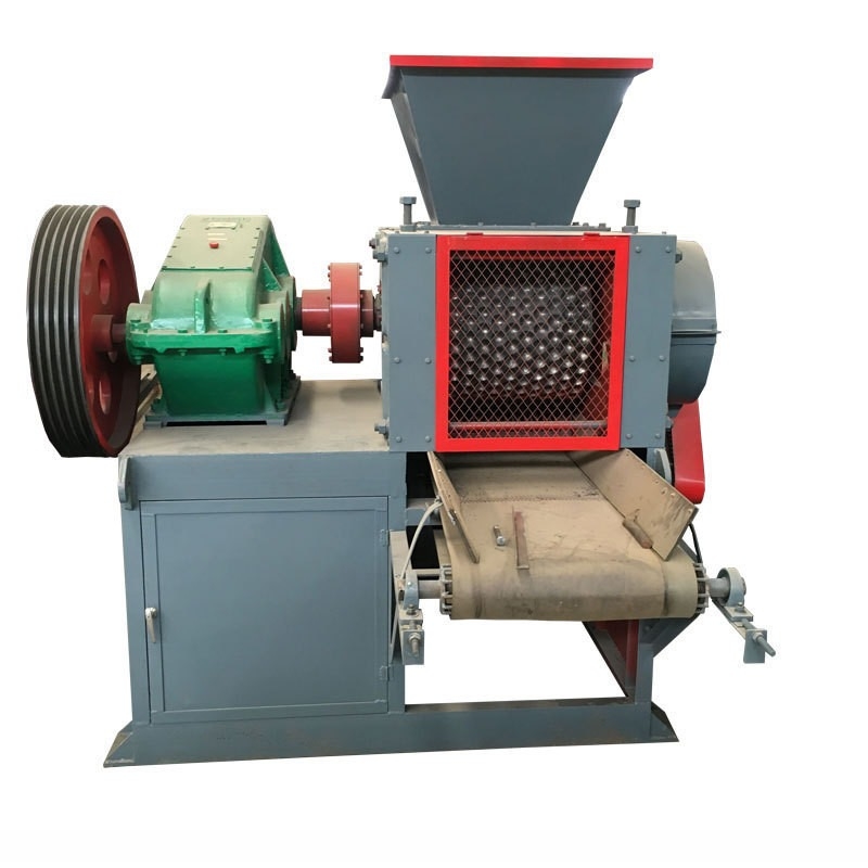 Máquina de extrusión de briquetas de turfa para la producción de carbón a medida con diámetro de rodillo grande